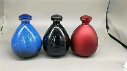 工藝酒瓶 工藝玻璃酒瓶 噴涂酒瓶 精致 美觀 實用